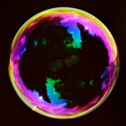 Witte Bescherming Energie Bubble